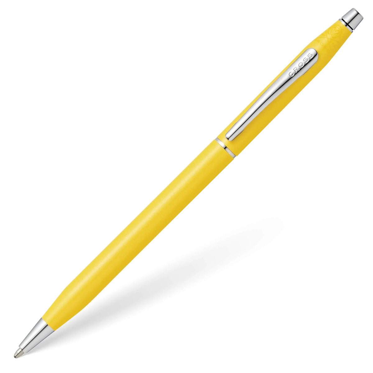 Cross Classic Century Refillable Ballpoint Pen, Medium Ballpen, Includes Premium Gift Box - Sunrise Yellow Pearlescent Lacquer cross