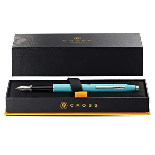 Cross Classic Century Refillable Fountain Pen, Fine Nib, Includes Premium Gift Box - Sea Foam Lacquer - crosspenmall.com