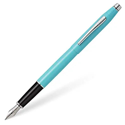 Cross Classic Century Refillable Fountain Pen, Medium Nib, Includes Premium Gift Box - Sea Foam Pearlescent Lacquer Cross