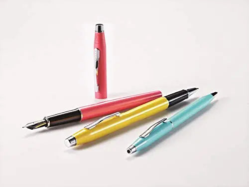 Cross Classic Century Refillable Fountain Pen, Medium Nib, Includes Premium Gift Box - Sea Foam Pearlescent Lacquer Cross