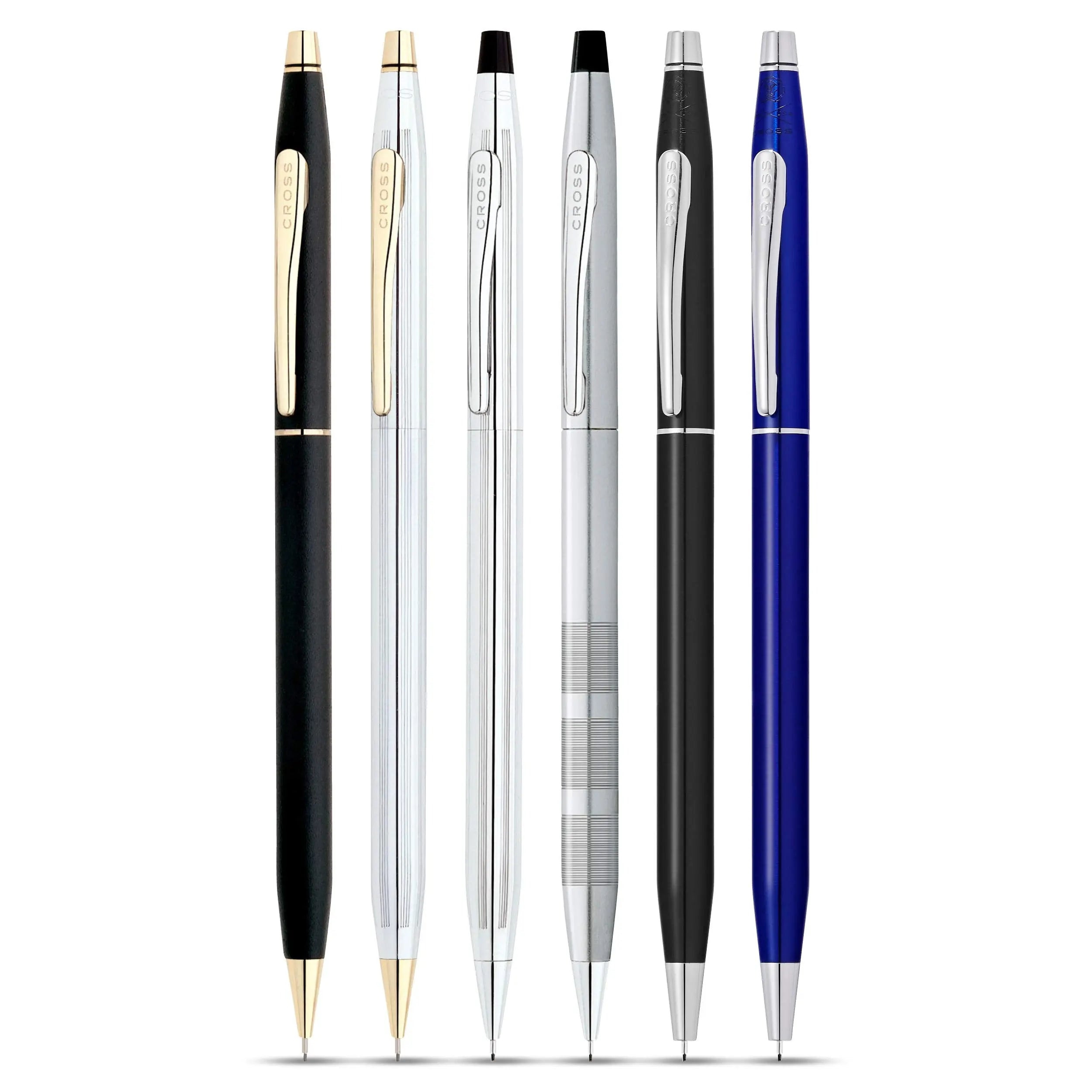 Cross Classic Century Refillable Pencil, 0.7mm, Includes Premium Gift Box - Satin Chrome - crosspenmall.com