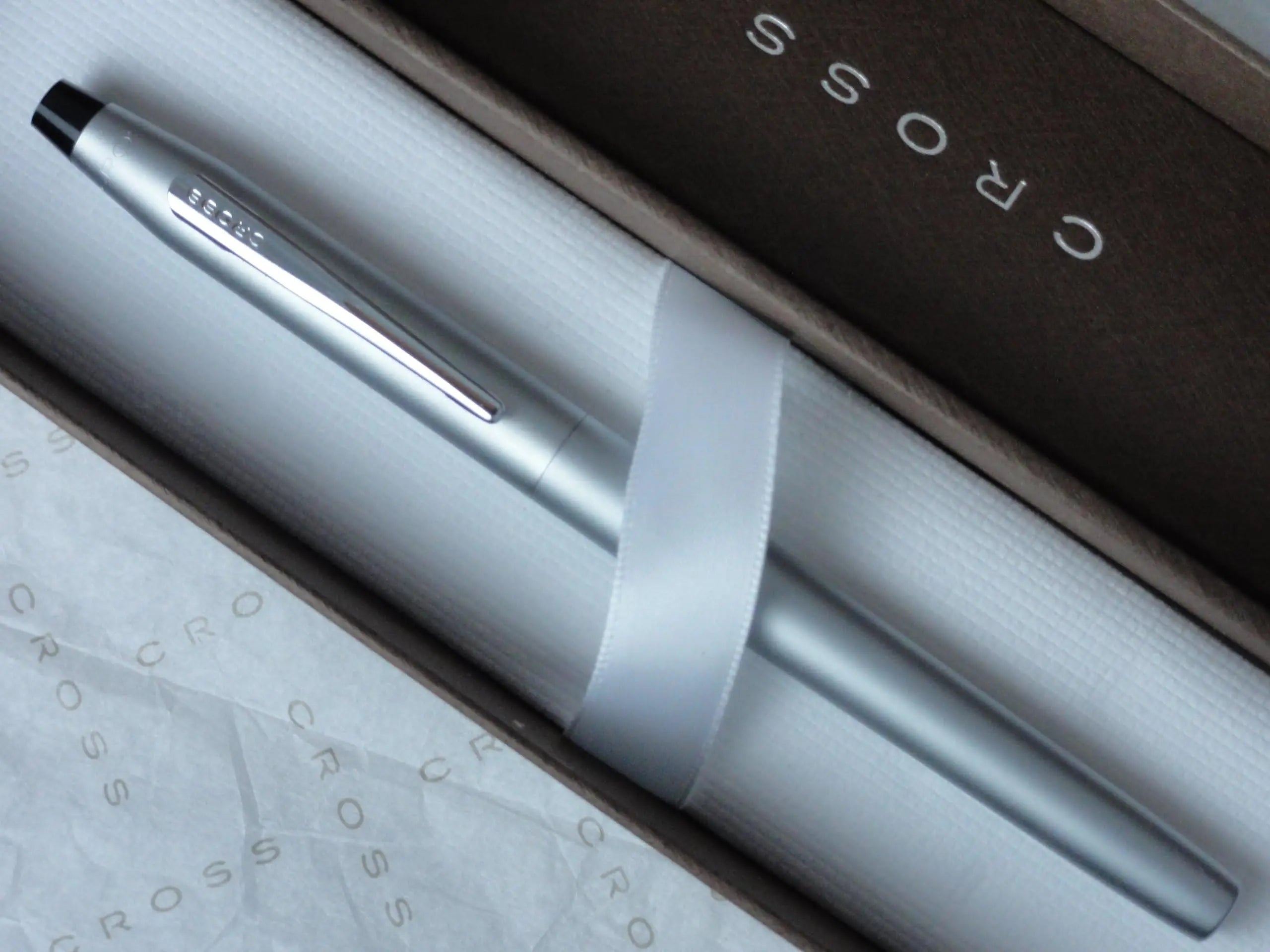 Cross Classic Century Selectip Rollerball Pen, Pearl Matte Satin, Medium Point, Refillable, in Premium Gift Box Cross