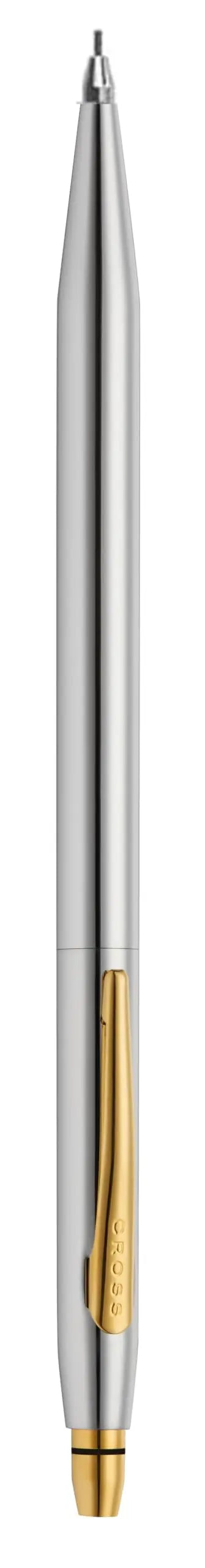 Cross Classic Click Medalist Chrome & Gold Quick-action Push 0.5MM Pencil cross