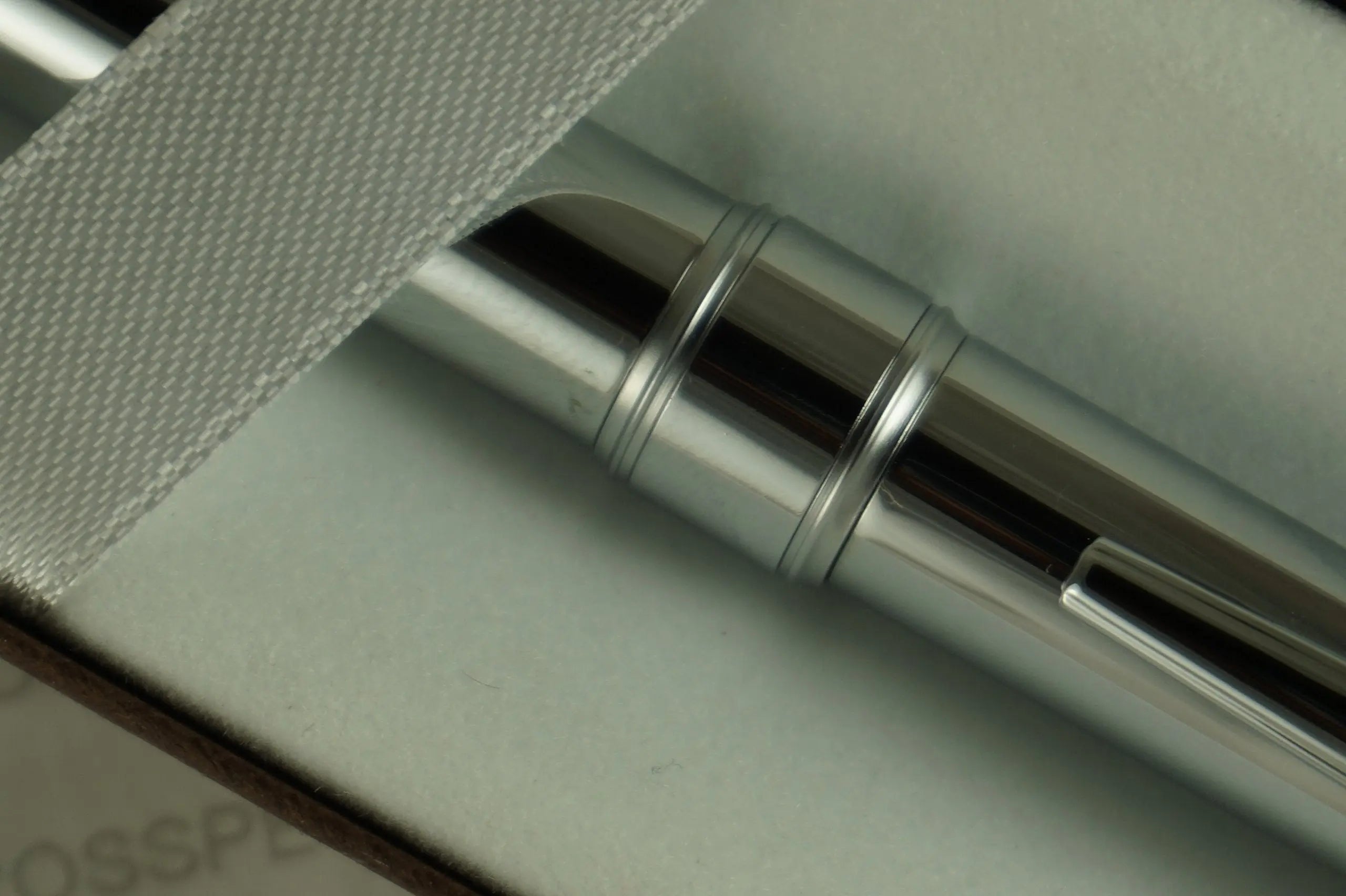 Cross Classic Stratford with Extremely Polished Chrome Barrel, Appointments with Satin Trim mid Band with 0.7mm Lead Pencil - crosspenmall.com