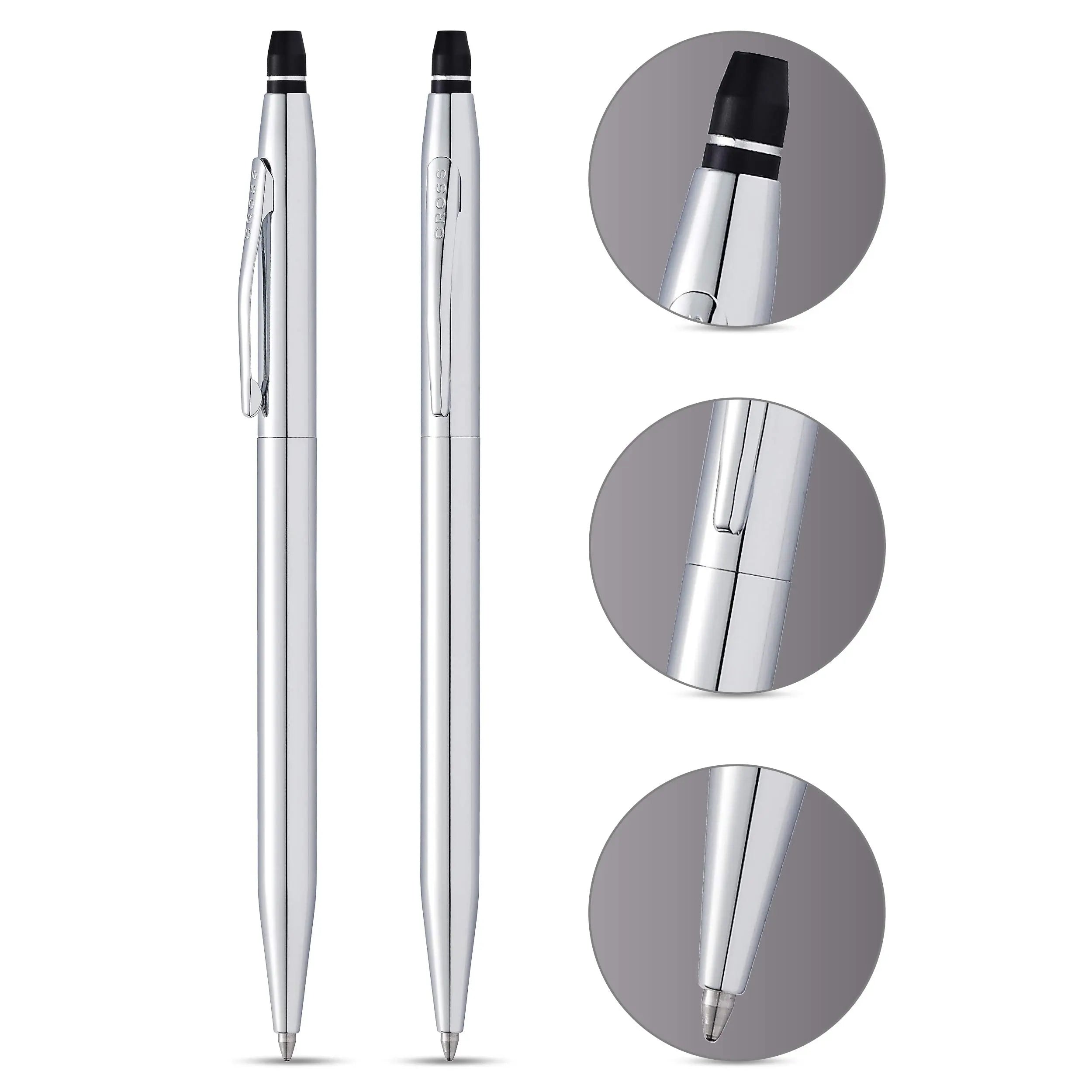 Cross Click Chrome Ballpoint Pen My Store