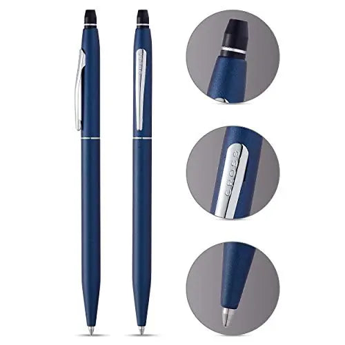 Cross Click Chrome Ballpoint Pen with Chrome Appointments My Store