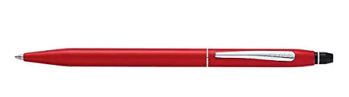 Cross Click Pen Metallic Red with Extra Refills Cross