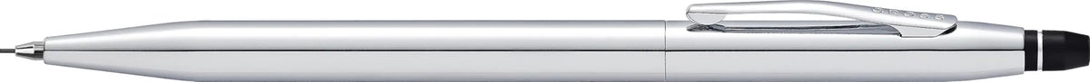 Cross Click with Chrome Appointments 0.5mm Pencil - High-End Writing Tool for Versatile Use - Smooth Writing & Journaling - Elegant Accessory - Long-Lasting - Includes Gift Box cross