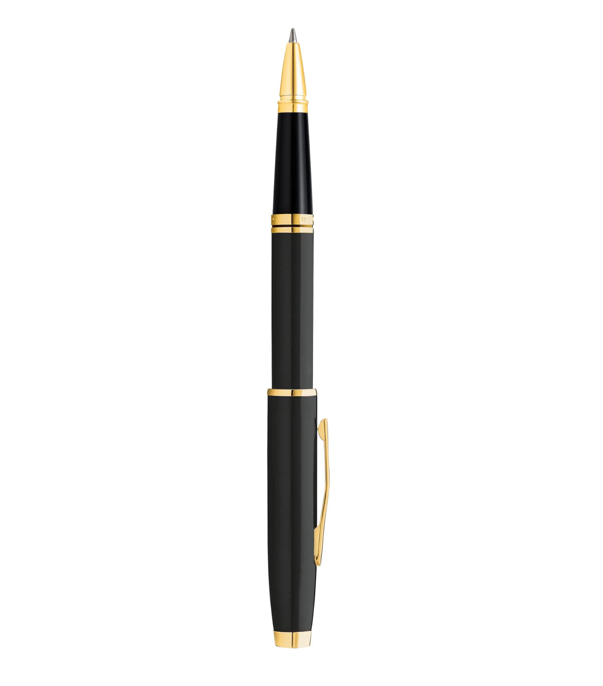 Cross Coventry Black Lacquer Rollerball Pen with Gold Appointments in Premium Luxury Gift Box cross
