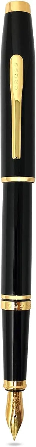 Cross Coventry Black Lacquer, Gold-Tone Fine Nib Fountain Pen cross
