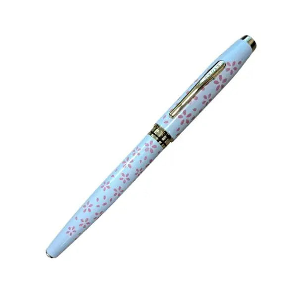 Cross Coventry Cherry Blossom Pearl White Lacquer Finish GT Rollerball Pen Cross