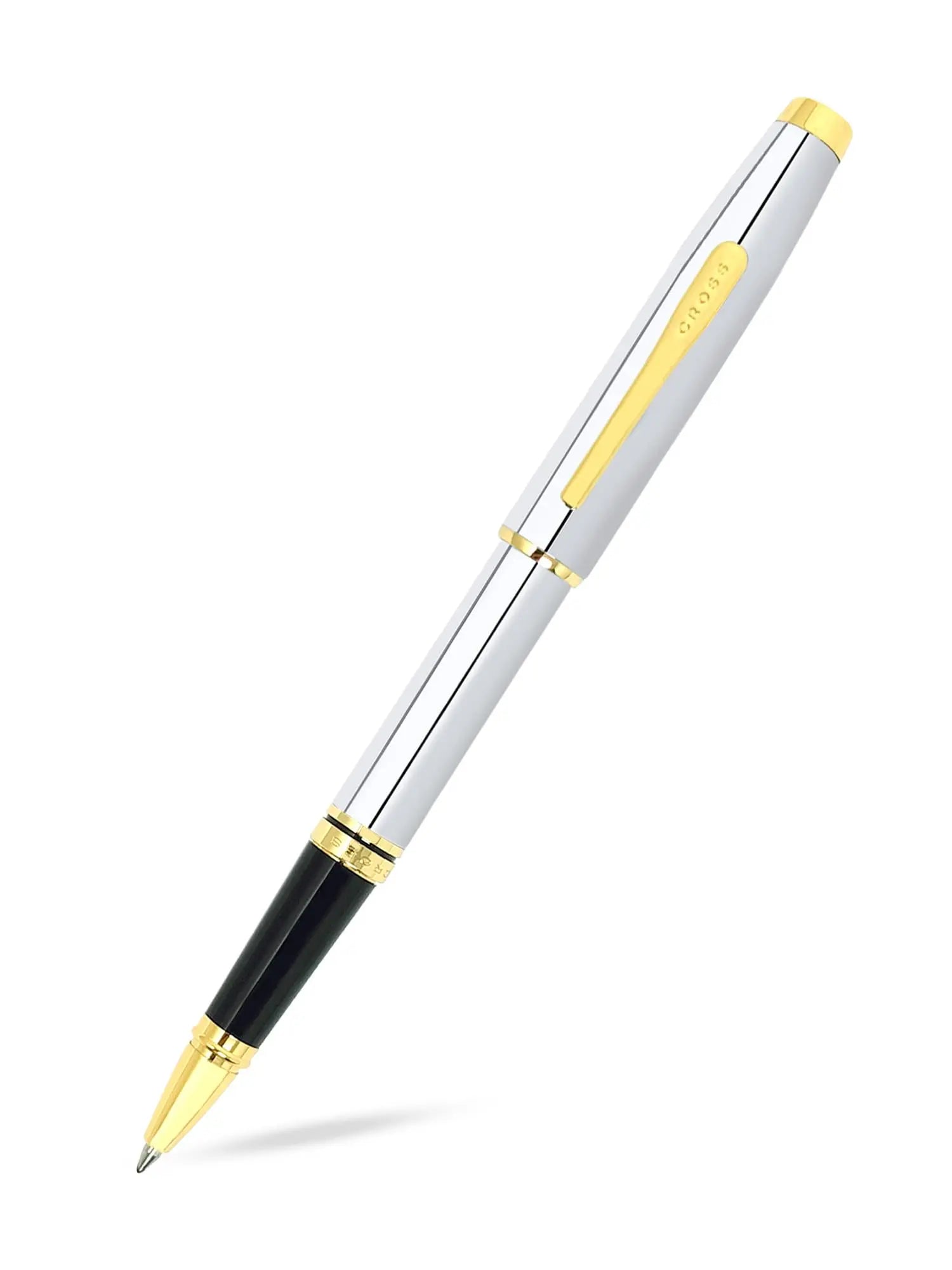 Cross Coventry Polished Chrome with Gold Appointment Rollerball Pen Cross