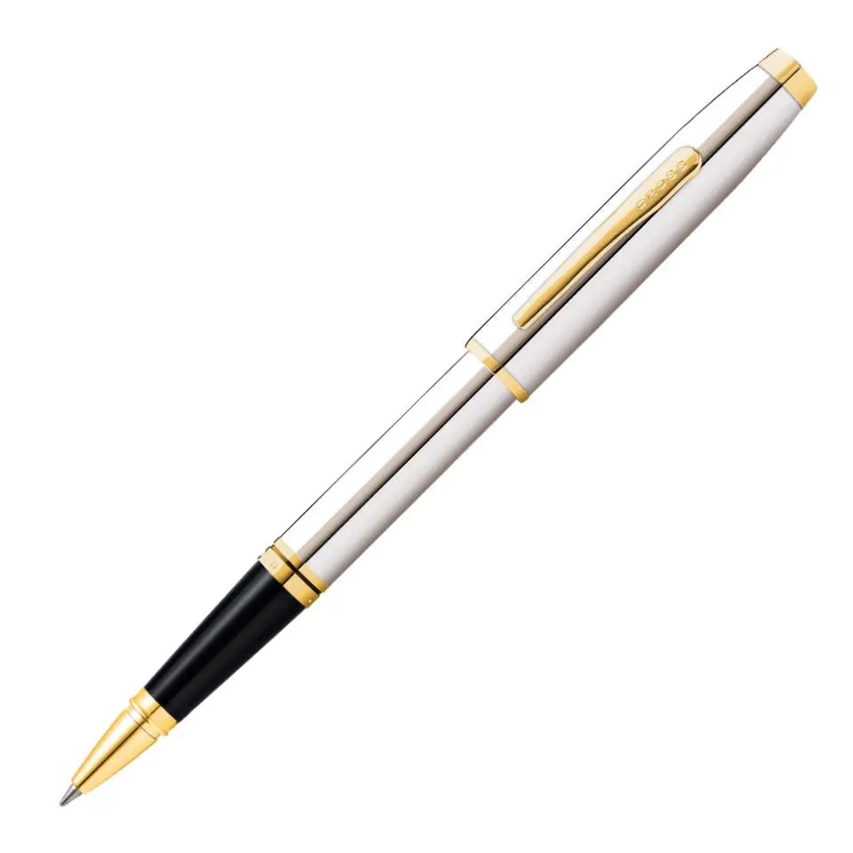Cross Coventry Polished Chrome with Gold Appointment Rollerball Pen Cross