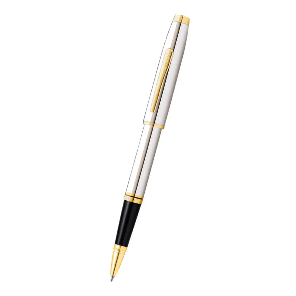Cross Coventry Polished Chrome with Gold Appointment Rollerball Pen Cross