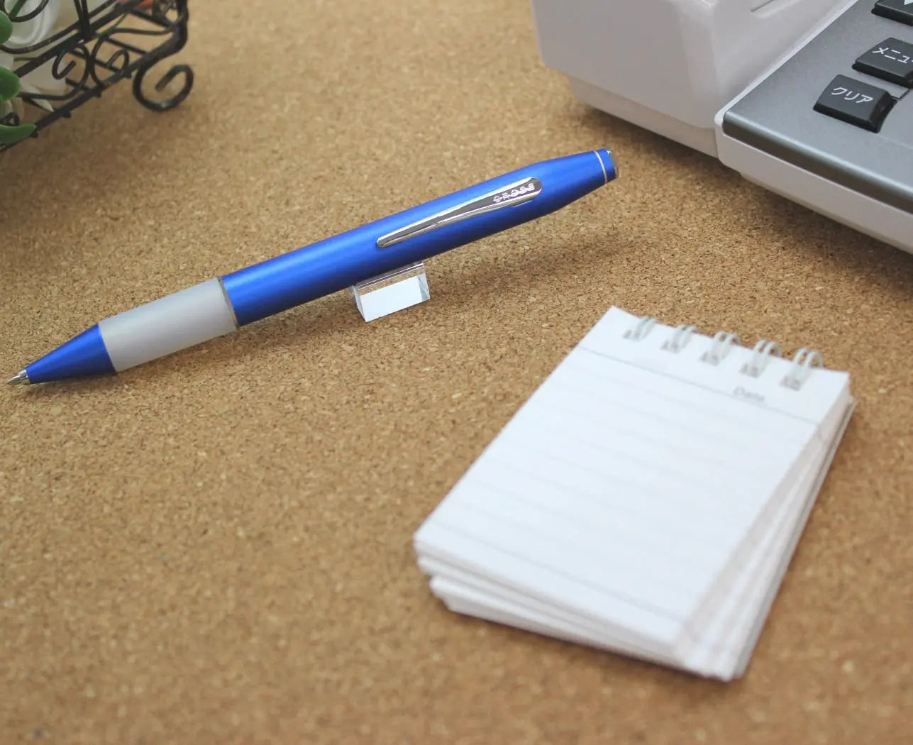 Cross Easy Writer Ballpoint Pen - Metallic Blue - crosspenmall.com