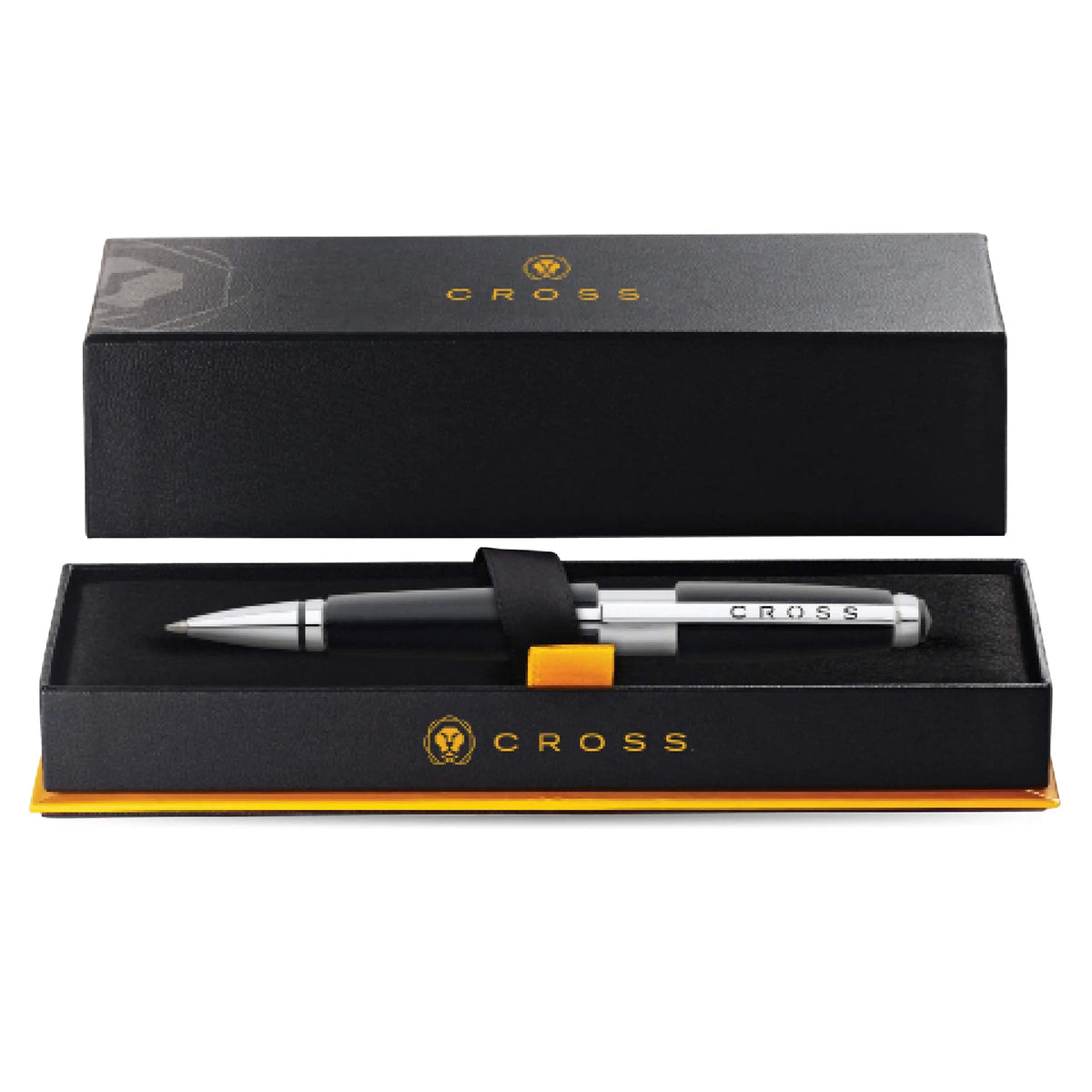 Cross Edge Lacquer Gel Rollerball Pen, Black Ink - Elegant Accessory for Effortless Writing - Capless Slide-Open & Snap-Shut Design - Ergonomic Shape - Comfortable Grip - Ideal Gift cross