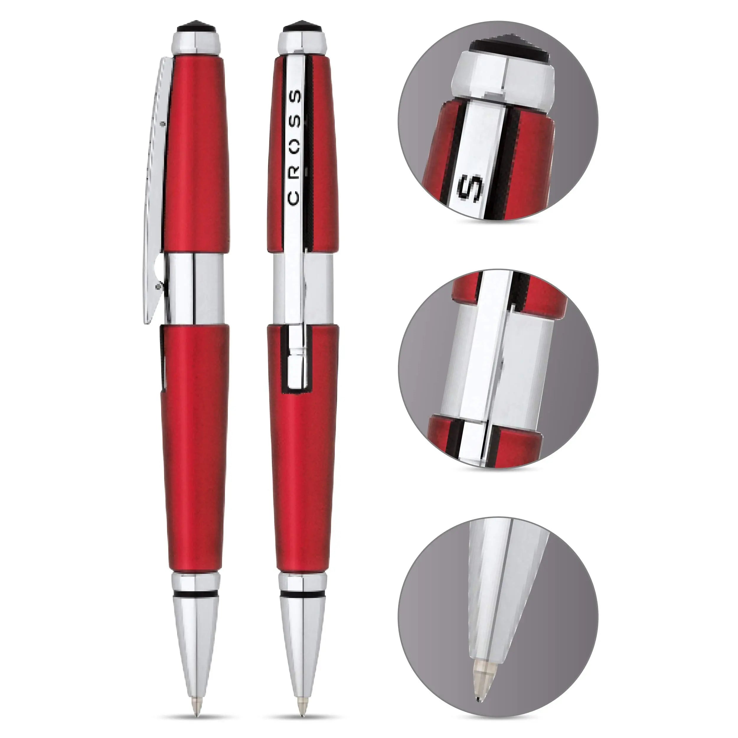 Cross Edge Selectip Formula Red Rollerball Pen - crosspenmall.com