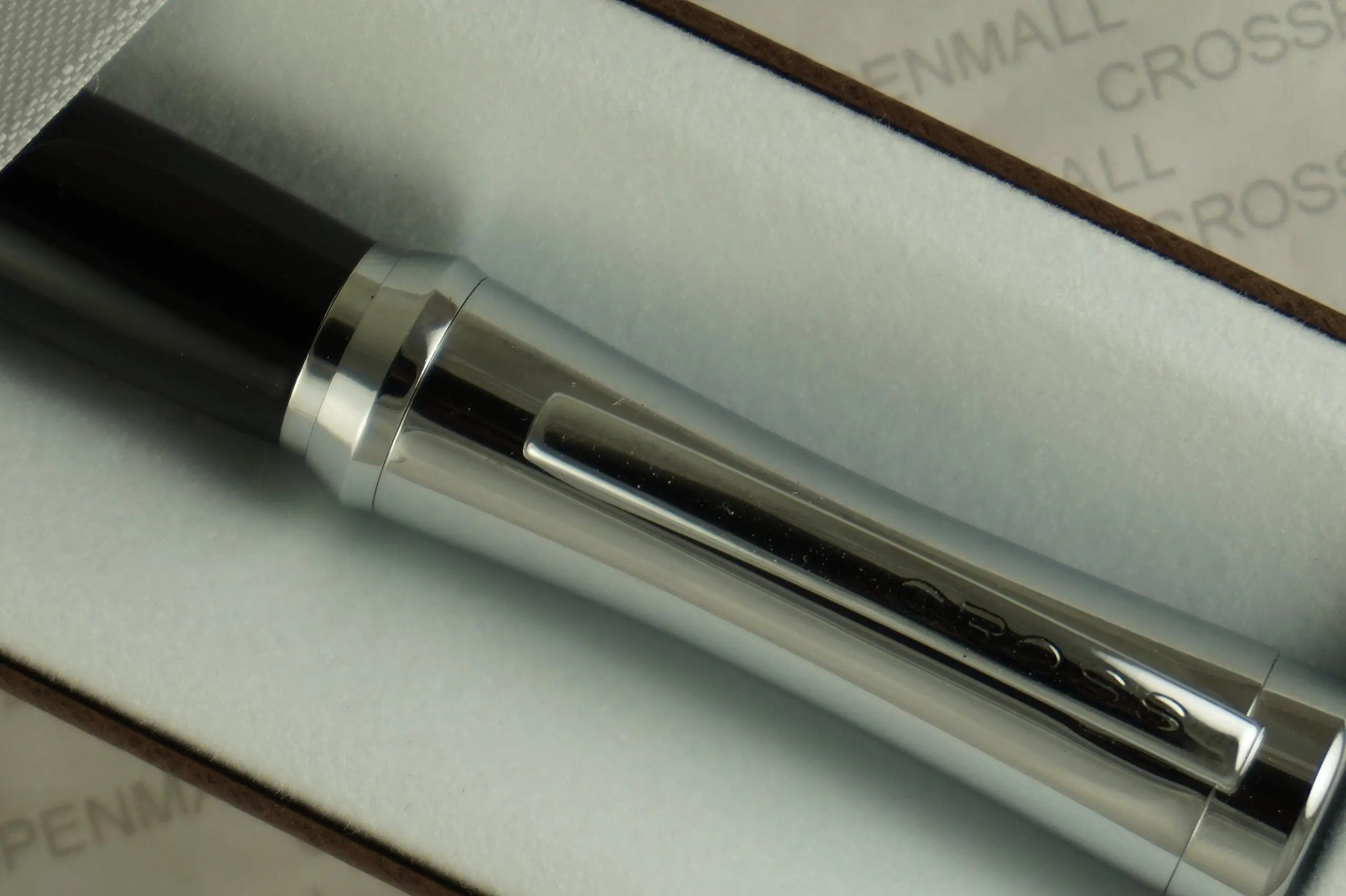Cross Executive Companion Compact Parasol with Cross Signature Pocket Clip and Fluid Continuous Twist Tuxedo 0.9MM Pencil. A Great Gift to Unique Anyone. Cross