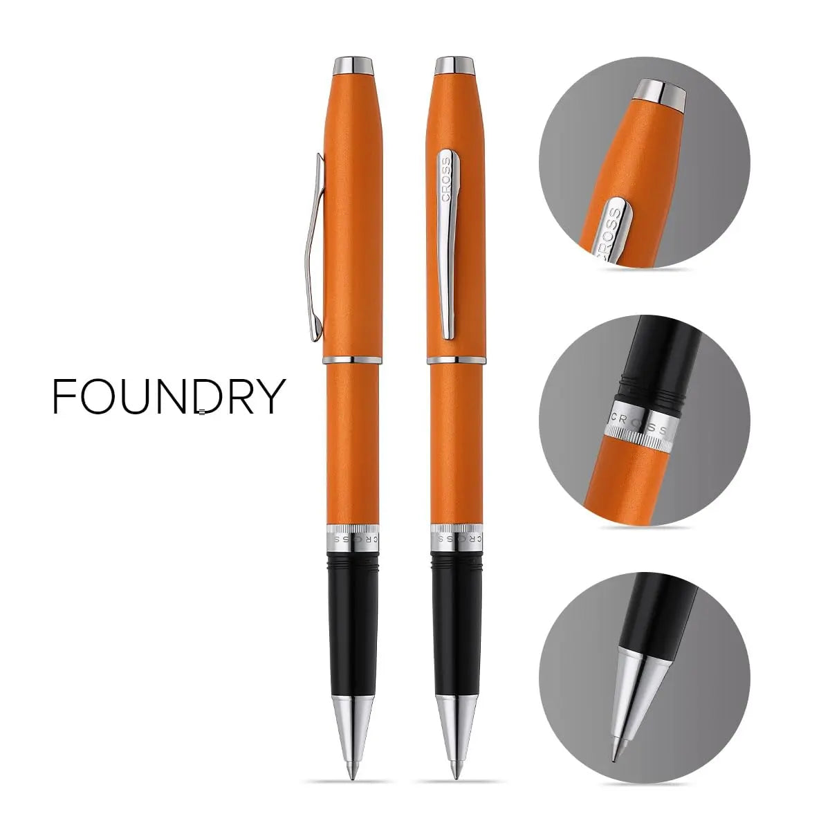 Cross Foundry Special Collection Metallic Selectip Rollerball Pen cross