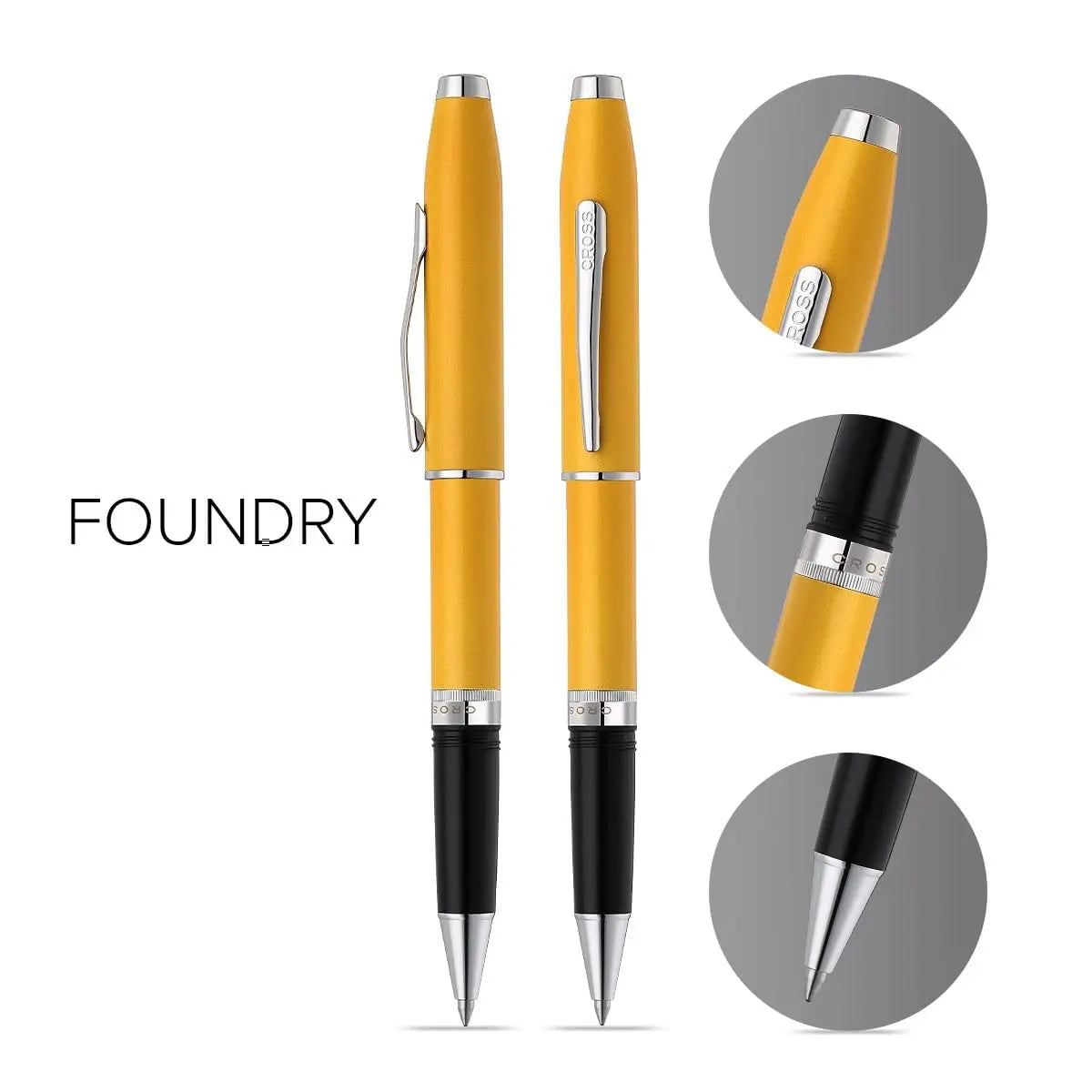 Cross Foundry with Chrome Appointments Rollerball Pen cross