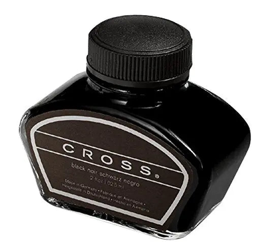 Cross Fountain Pen Ink Bottle - Black Cross