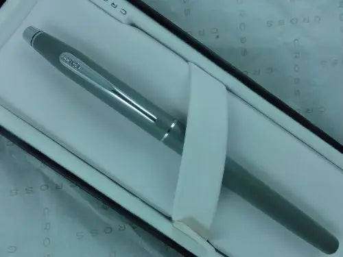 Cross Made in The USA Century Matte Gray Gel Ink Selectip Rollerball Pen crosspenmall.com