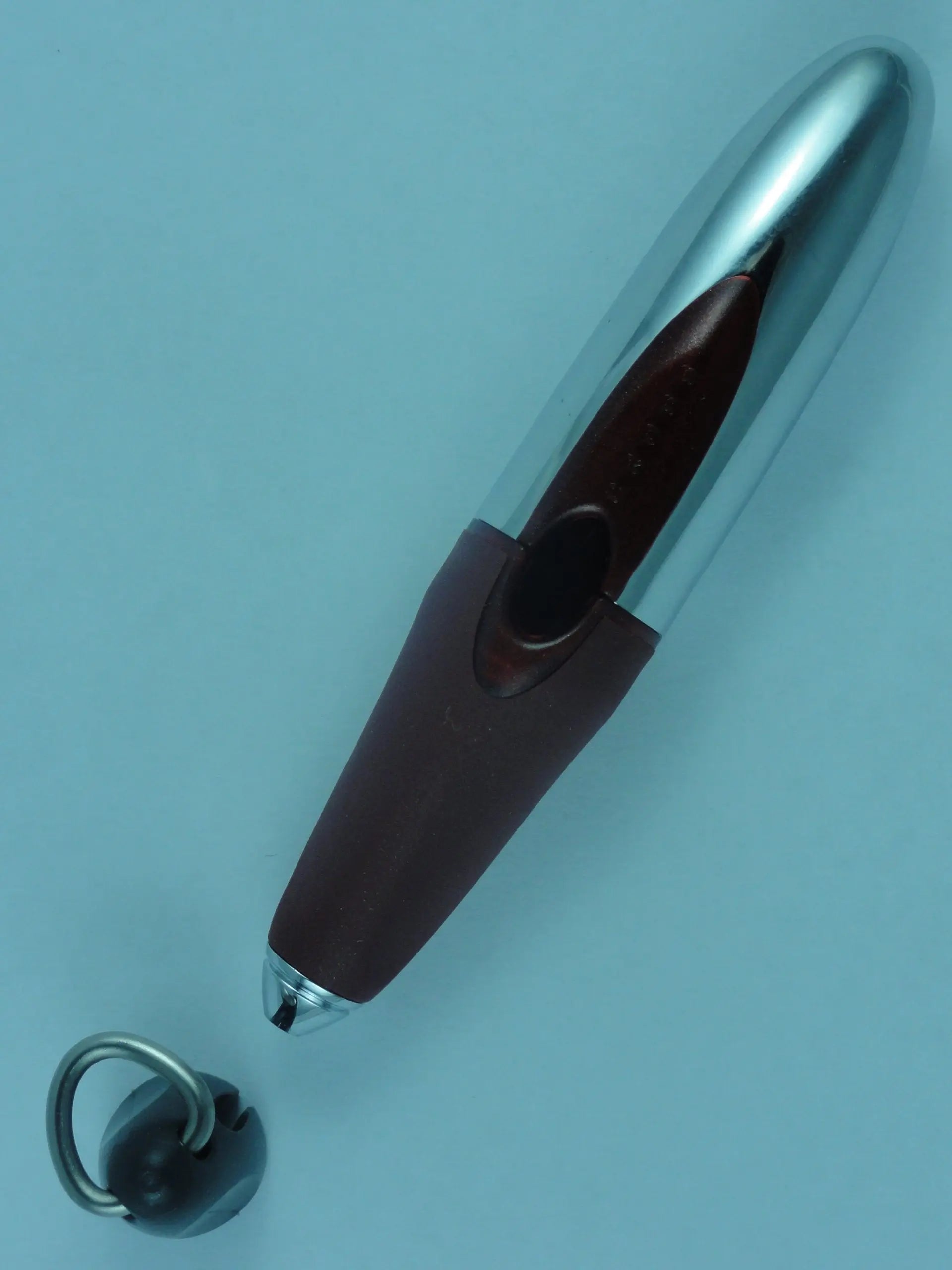 Cross Made in the USA Ion Metal Black Gel Ink Pen, Black Ink, Extremely Polished Chrome/black Barrel Rollerball, Gel Ink Pen (Copy) Cross
