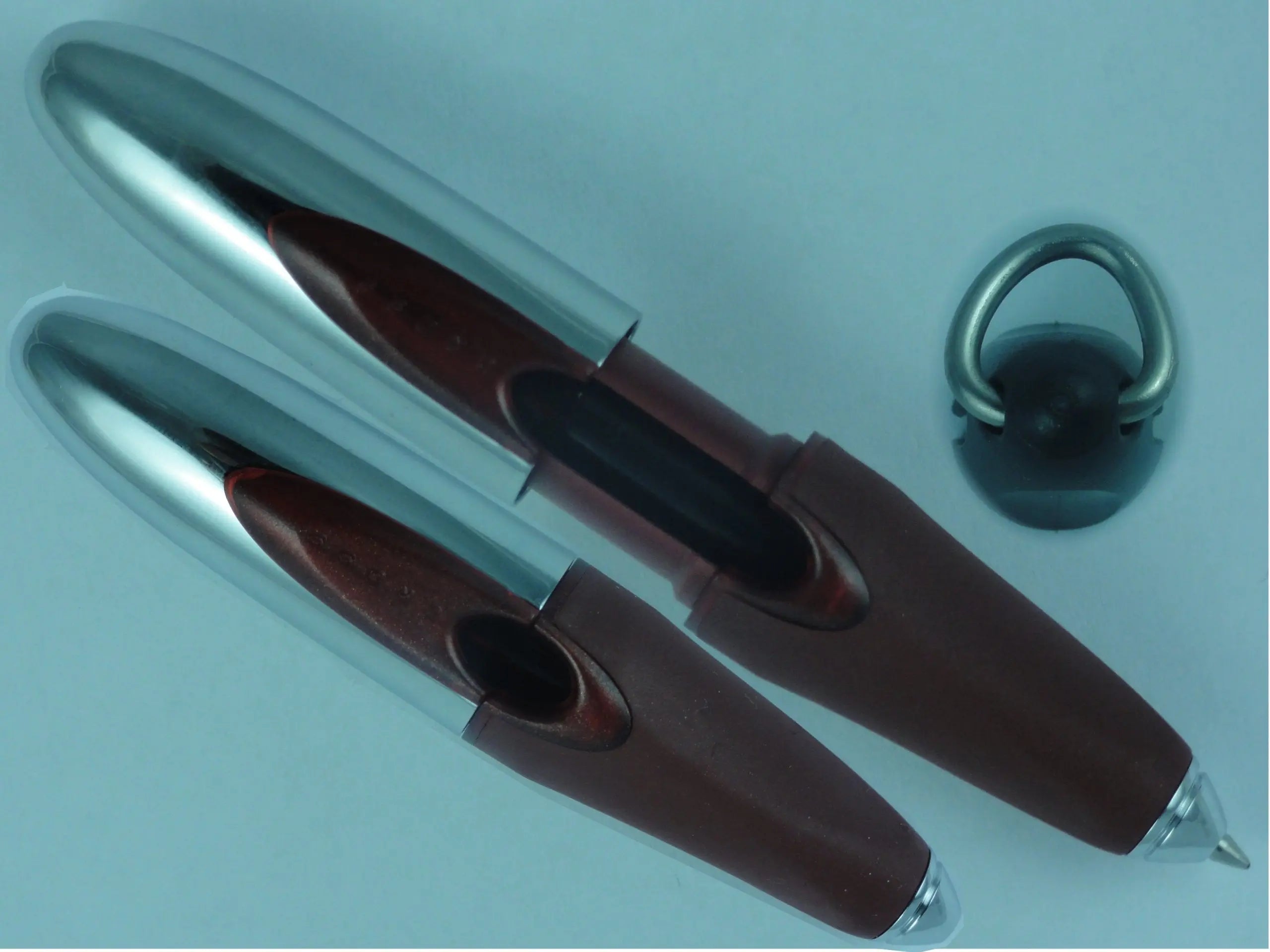 Cross Made in the USA Ion Metal Black Gel Ink Pen, Black Ink, Extremely Polished Chrome/black Barrel Rollerball, Gel Ink Pen (Copy) Cross