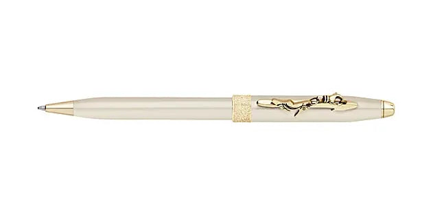 Cross Sentiment Pearlescent Black & Glittering Pavé-textured Band Ballpoint Pen My Store