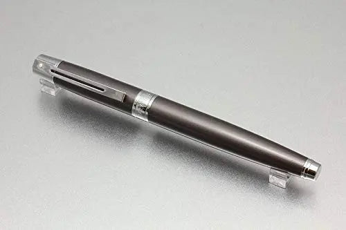Cross Sheaffer 300 Collection II Metallic Brownish Grey, Compact, Polished Barrel and Appointments Medium Fountain Pen - crosspenmall.com