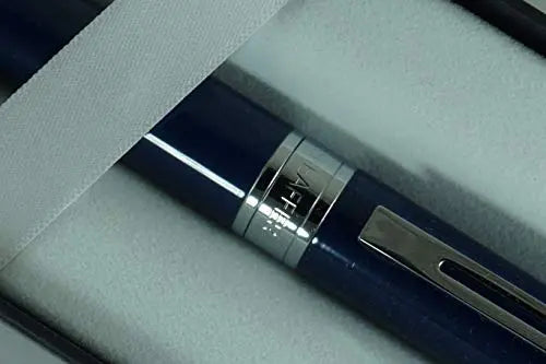 Cross Sheaffer 300 Metallic Midnight Blue with Polished Appointments Medium Ballpoint Pen, A Great Christmas, Wedding, Birthday, Anniversary and Promotion Gift. Cross