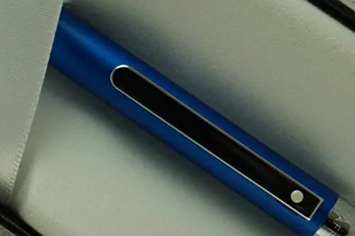 Cross Sheaffer Definie Matte Blue Finish and Polished Appointment with Sheaffer Signature dot of Excellence Slim Ballpoint Pen - crosspenmall.com