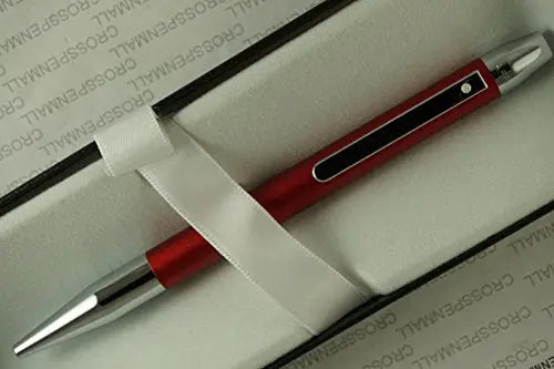 Cross Sheaffer Definie Matte Red Finish and polished appointment with Sheaffer Signature dot of excellence Slim Ballpoint pen - crosspenmall.com
