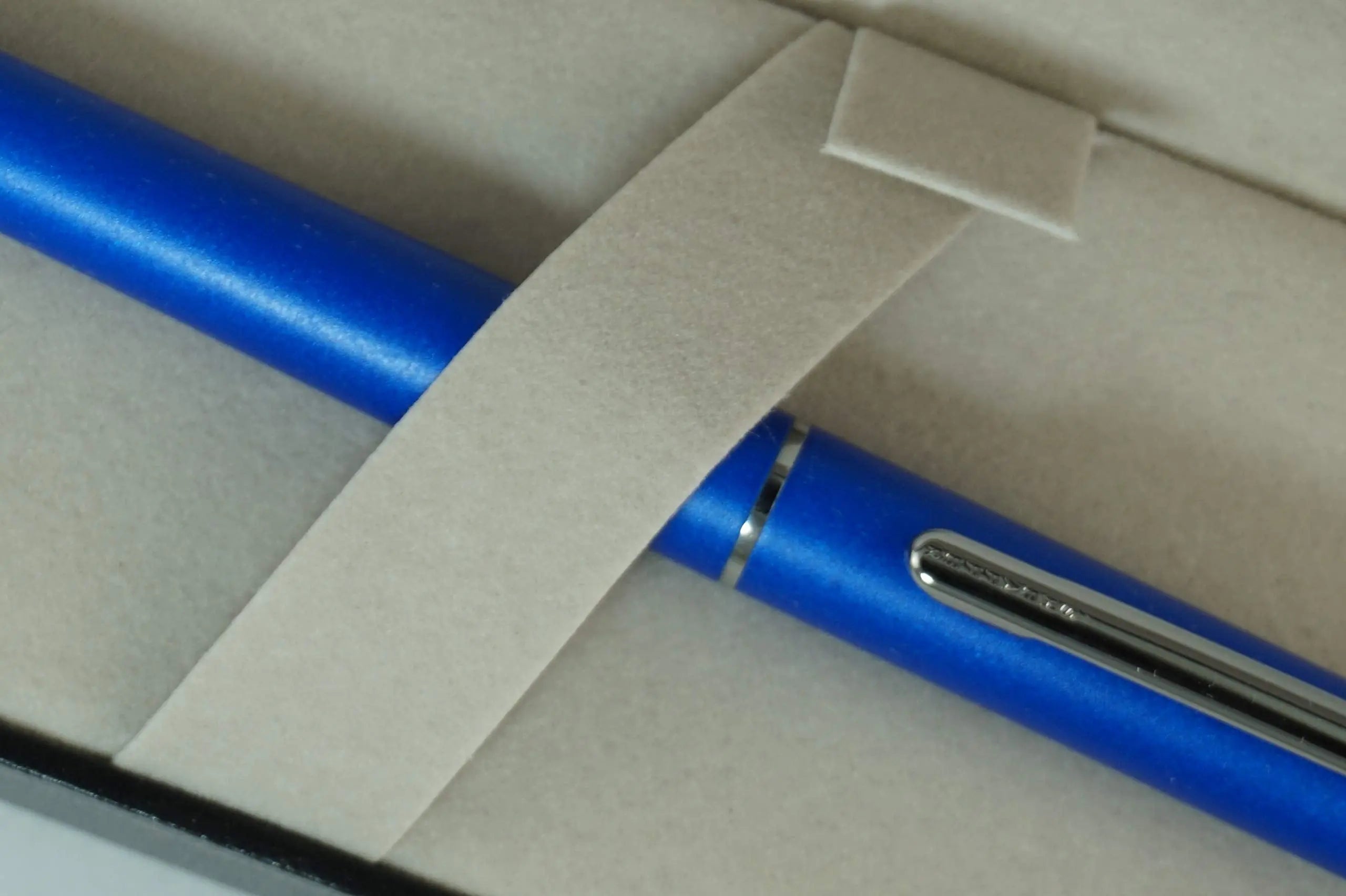 Cross Sheaffer, Matte Blue with Polished Appointments Ballpoint Pen with Stylus - crosspenmall.com