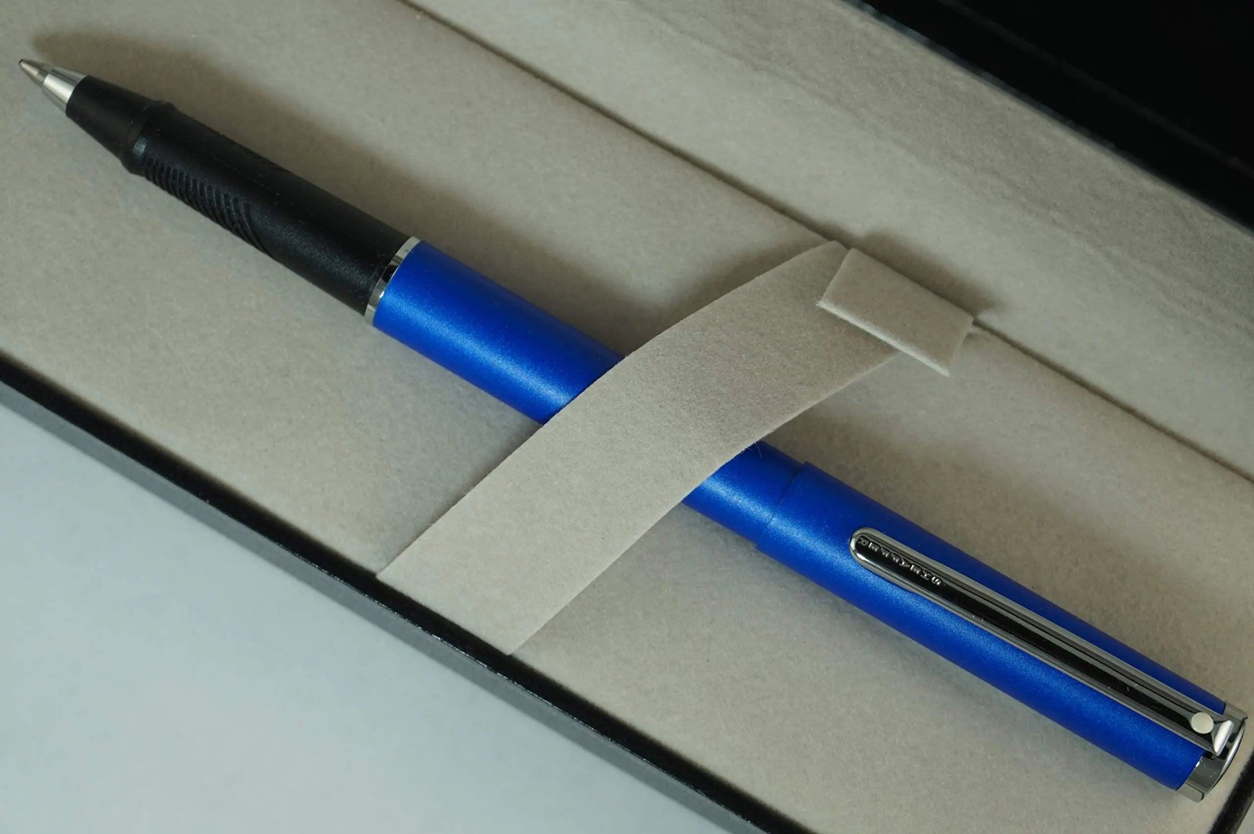 Cross Sheaffer, Matte Blue with Polished Appointments Ballpoint Pen with Stylus - crosspenmall.com