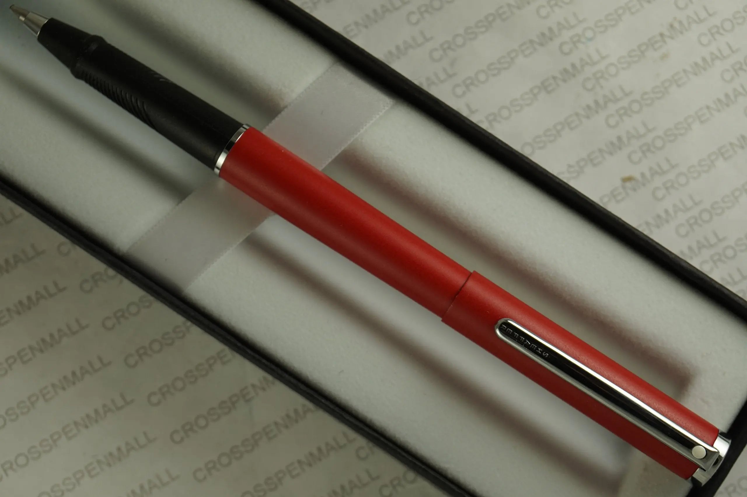 Cross Sheaffer, Matte Red with polished Appointments Ballpoint Pen with Stylus . - crosspenmall.com