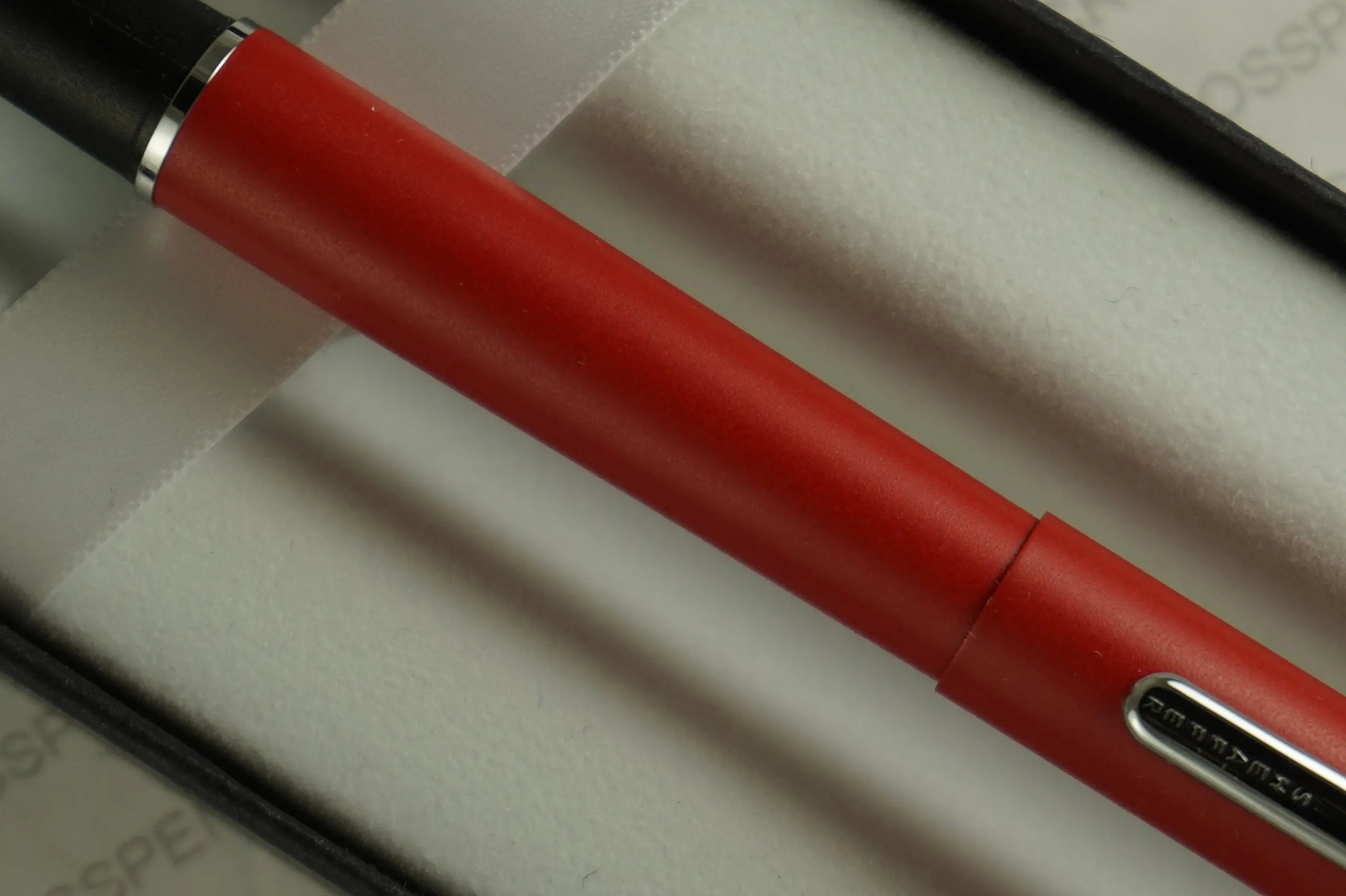 Cross Sheaffer, Matte Red with polished Appointments Ballpoint Pen with Stylus . - crosspenmall.com