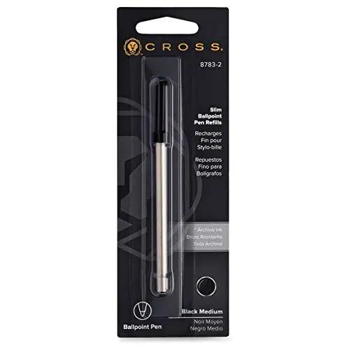 Cross Slim Medium Ballpoint Refill for Click Pens Cross