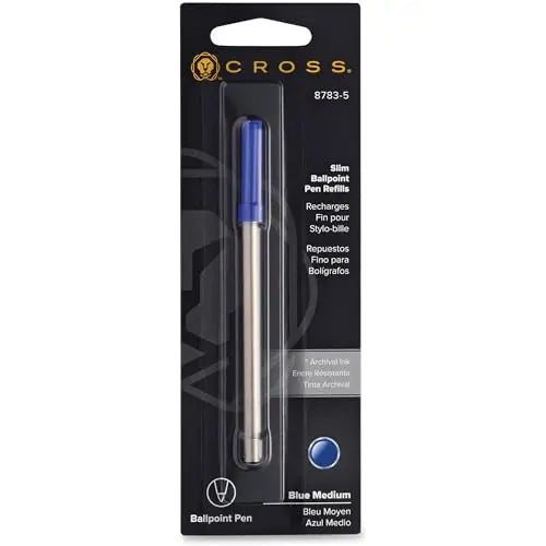 Cross Slim Medium Ballpoint Refill for Click Pens Cross