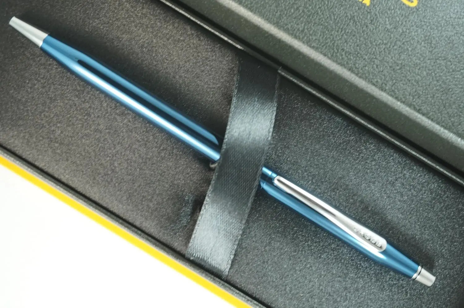 Cross Special Collection Classic Century Pearlescent Blue PVD Barrel and Polished Appointments Ballpoint Pen - crosspenmall.com