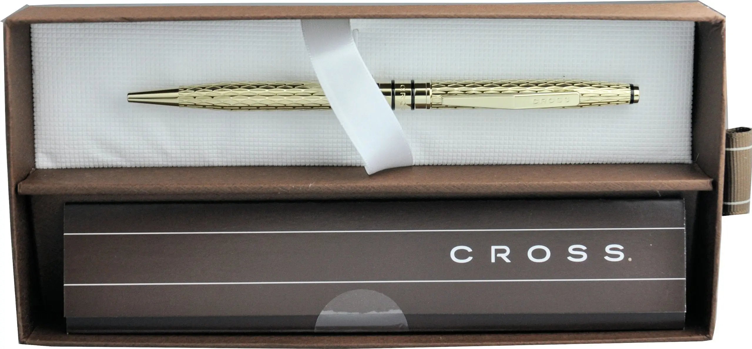 Cross Spire, Golden Shimmer Ballpoint Pen (AT0562-2) Cross
