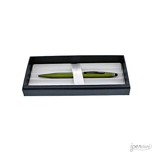 Cross Tech 2 Ballpoint Pen And Stylus Green Barrel with 2 Refills - crosspenmall.com