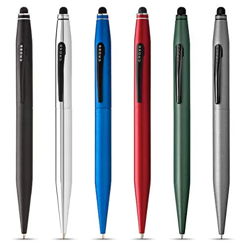 Cross Tech2 Ball Pen with Stylus (Red) in Blister Metallic Rot Jovi