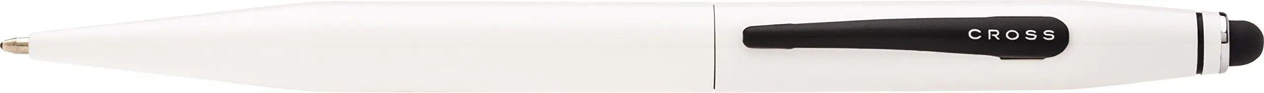 Cross Tech2 Refillable Ballpoint Pen, Medium Ballpen With Stylus, Includes Premium Gift Box - Pearl White Cross
