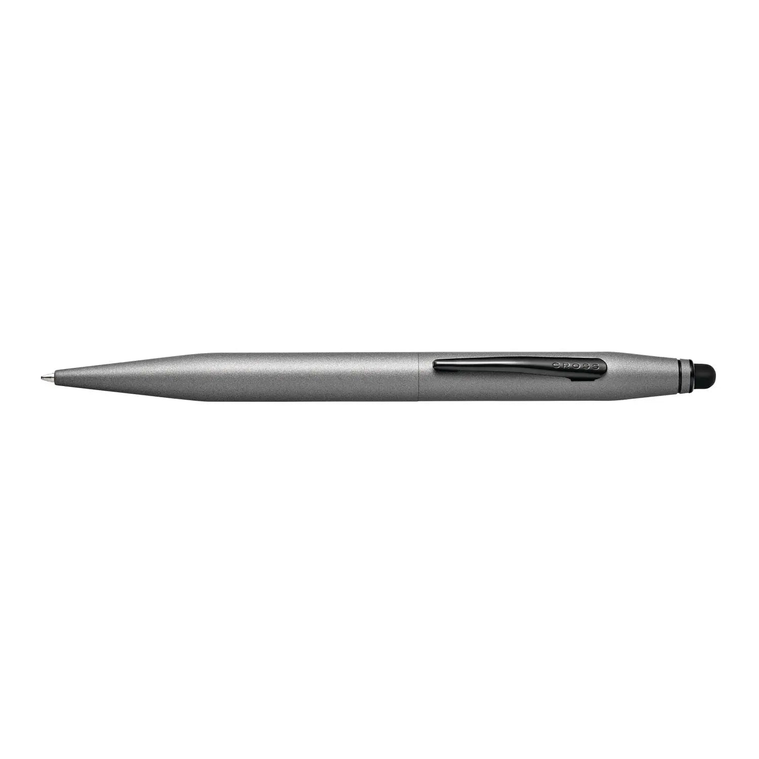 Cross Tech2 Titanium Grey Metallic Lacquer-Glossy Black Pvd Multi Function Pen Cross