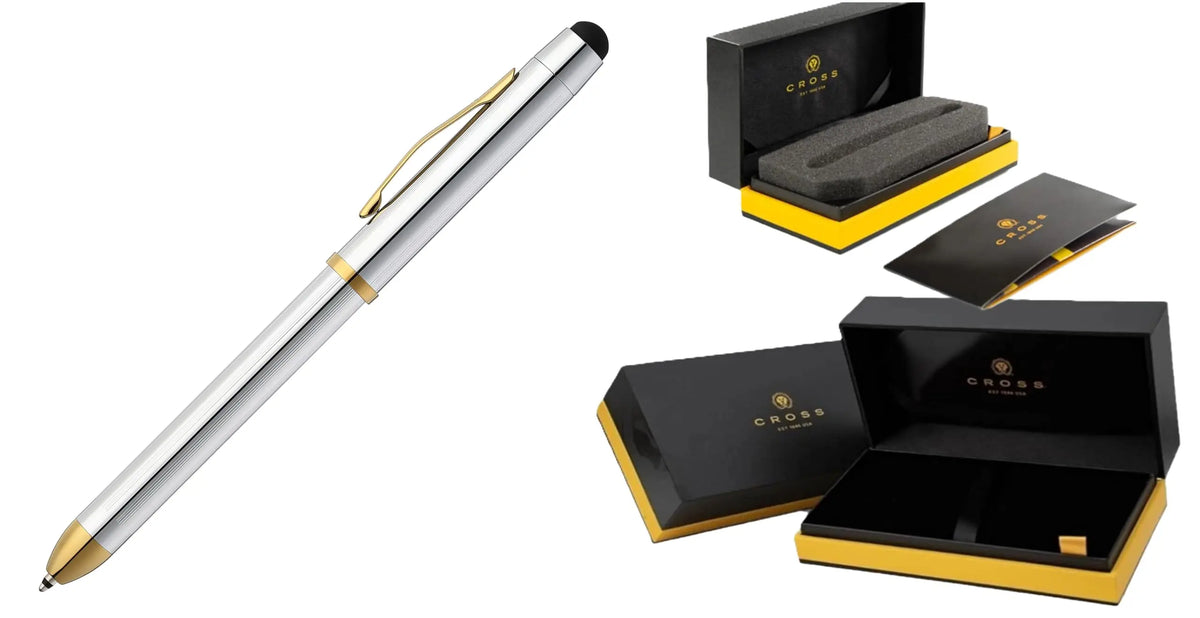 Cross Tech3+ Special Edition Medalist Pen with Precision-Cut Incised Lines cross