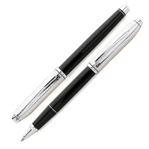 Cross Townsend Art Deco Tango Black Lacquer with Rhodium Tuxedo Selectip Rolling Ball Pen My Store