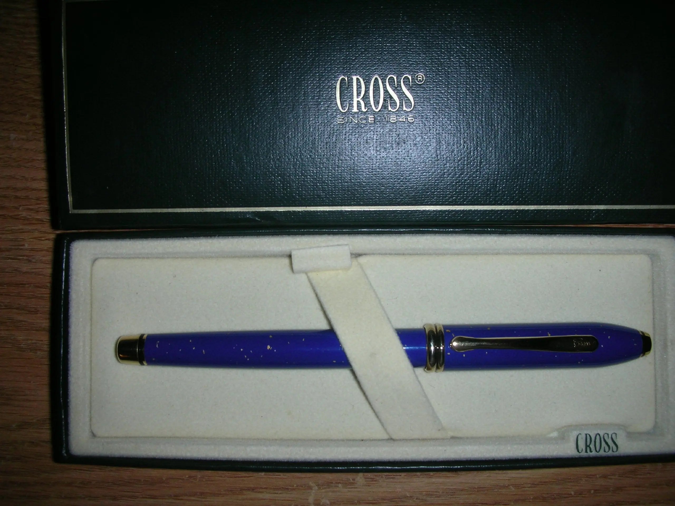 Cross Townsend Lapis lazuli & Gold Rollerball Pen - 795 Townsend Lapis Lazuli