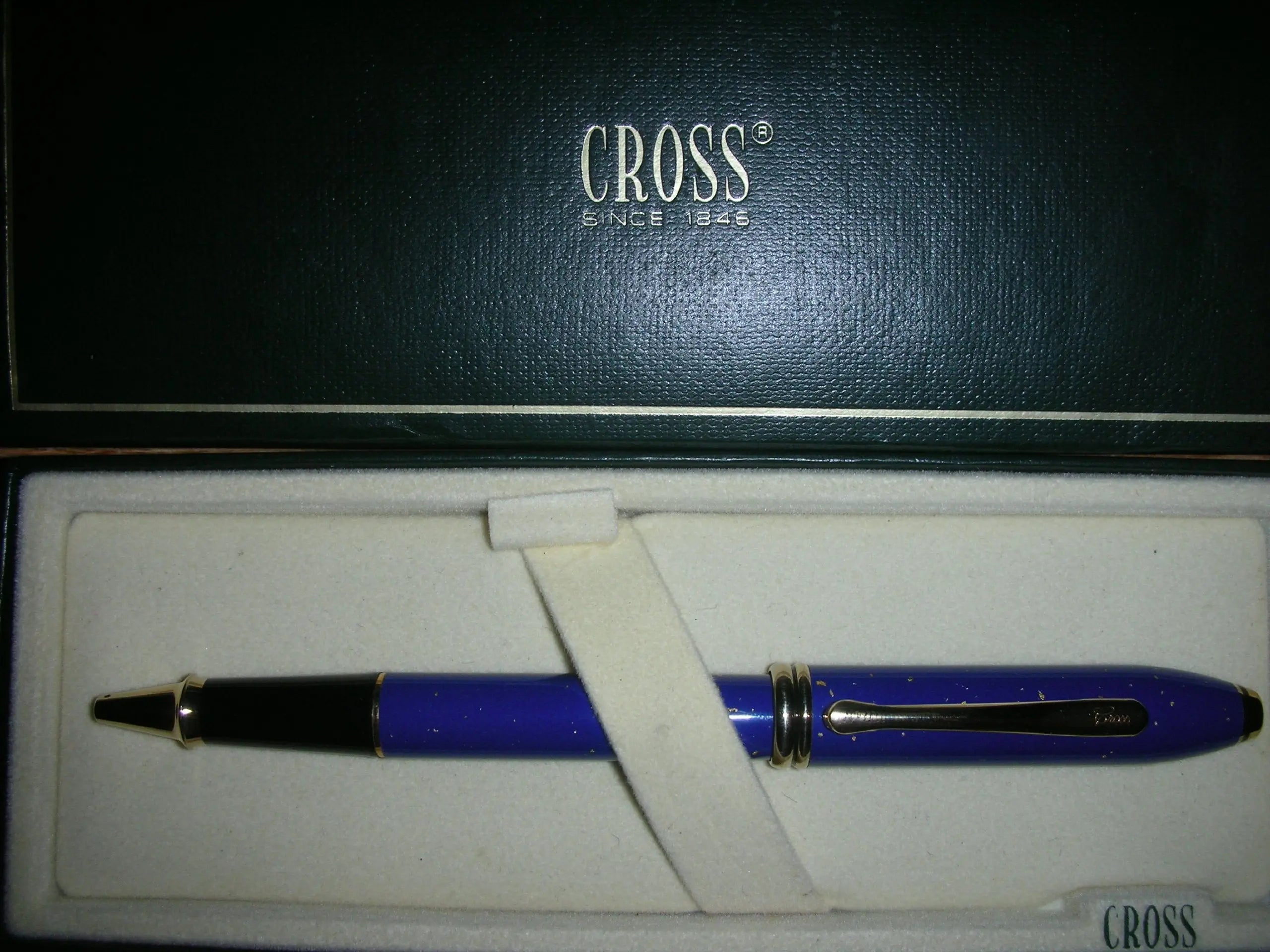Cross Townsend Lapis lazuli & Gold Rollerball Pen - 795 Townsend Lapis Lazuli