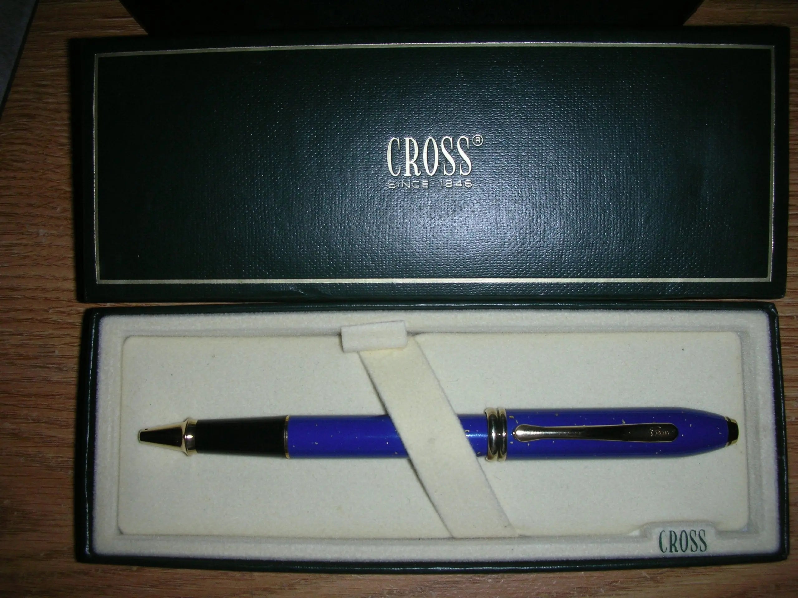 Cross Townsend Lapis lazuli & Gold Rollerball Pen - 795 Townsend Lapis Lazuli